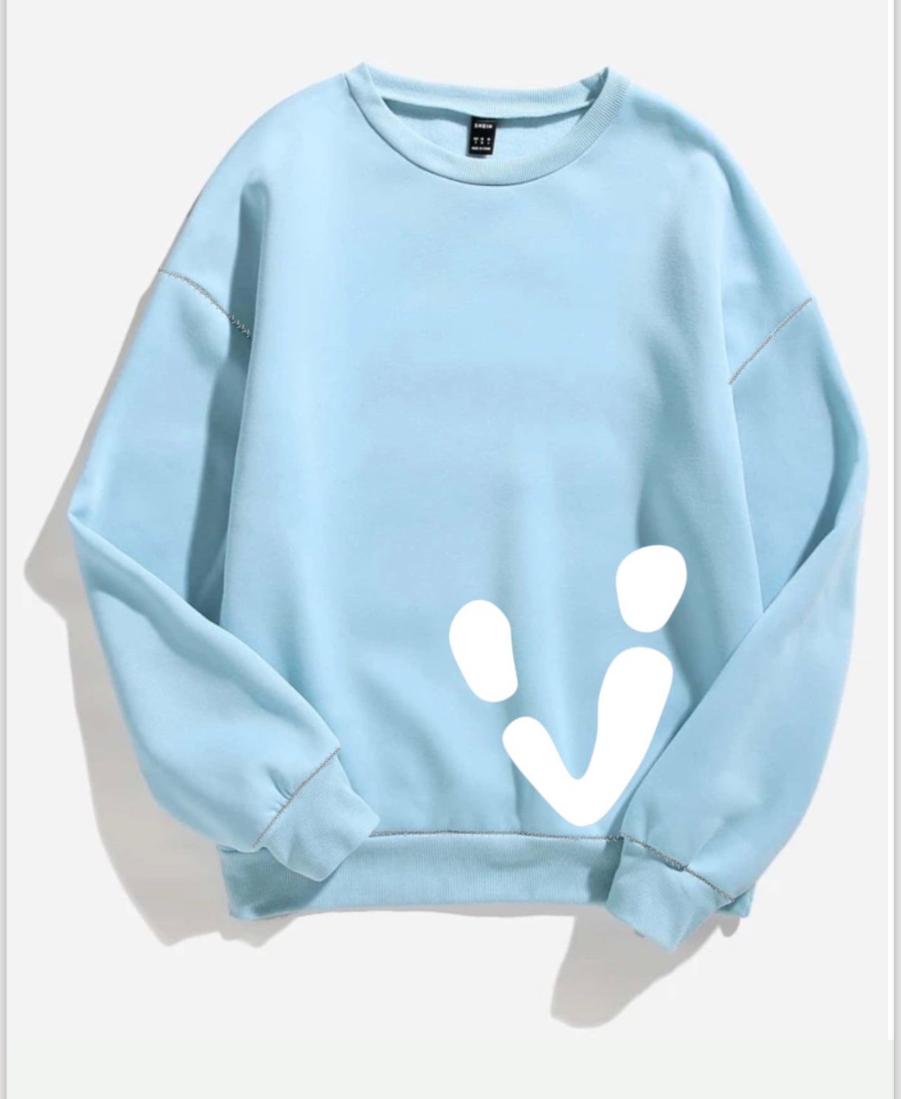 Tenacious Baby Blue Crewneck