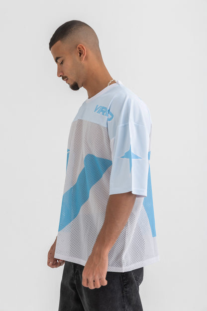 V Baby Blue Jersey