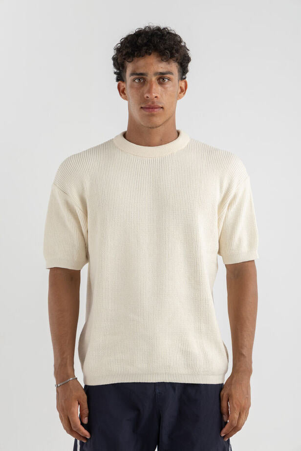 Ecru Knit Top